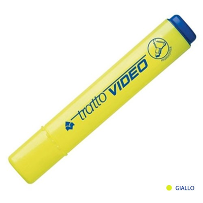 EVIDENZIATORE TRATTO VIDEO GIALLO
